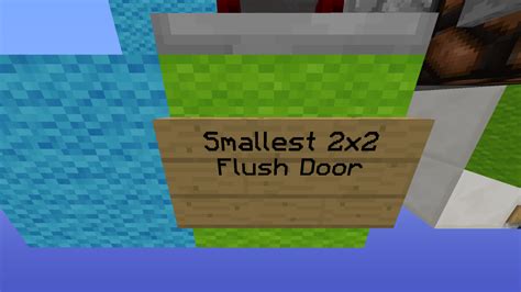 Image result for Minecraft 2X2 Flush Door Java