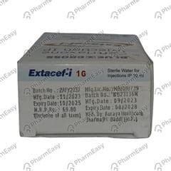 Xone 1 G Powder For Injection (1): Uses, Side Effects, Price & Dosage ...