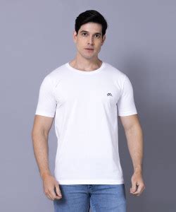 moren frago Self Design Men Round Neck White T-Shirt - Buy moren frago ...