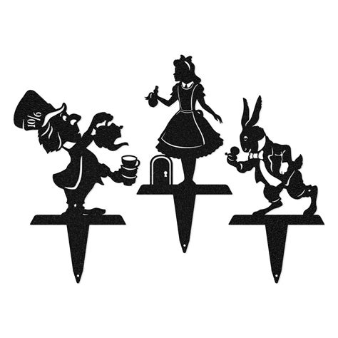 Alice In Wonderland Silhouette Clip Art