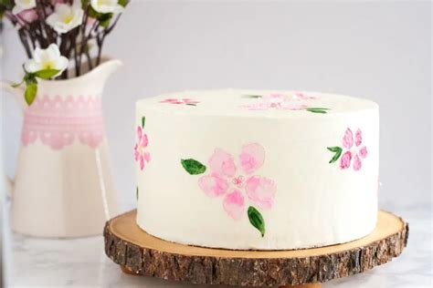 Cherry Blossom Cake Tutorial 的图像结果