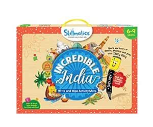 Buy Skillmatics Educational Game : Incredible India | Reusable Activity ...