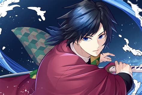 Demon Slayer | Giyu Tomioka Water Hashira 4K wallpaper download