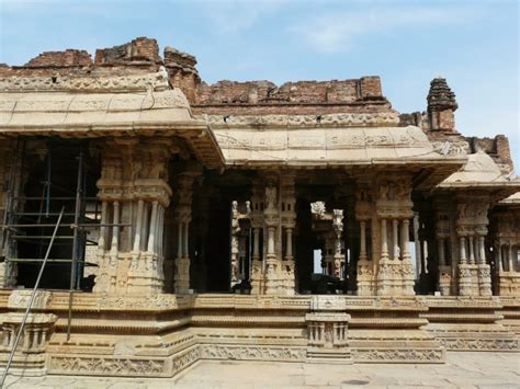 Hampi Hopping, Sacred Center: Vitthala Temple Main Structure | Sarson ...