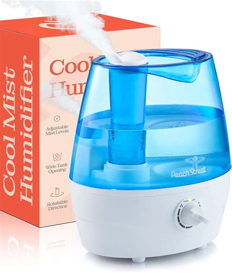 Cool Mist Humidifiers for Bedroom - 2.2L Water Tank, Baby, Office ...