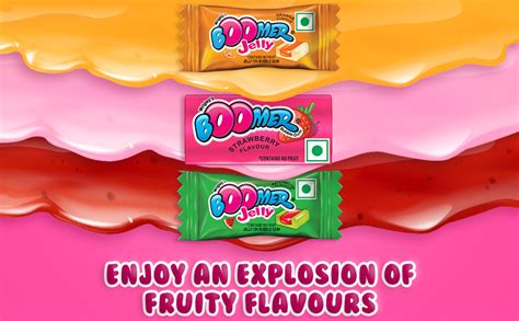 Boomer Strawberry Flavored Chewing Gum Jar, (2 x 796g) : Amazon.in ...