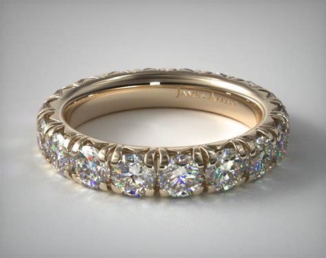 14K Yellow Gold Pavé Set Diamond Band (3.00 CTW.)-13087y14