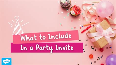 Party Planning Tips: What to Include in a Party Invite