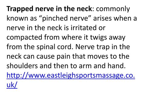 How To Sleep With A Trapped Nerve In Neck | Naked Grapefruit