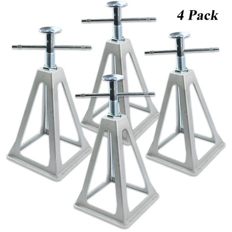 Leisure Coachworks Rv Stabilizer Jacks Camper Leveling Blocks 4 Pack ...
