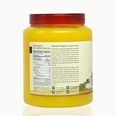 JIVIKA NATURALS Pure Natural Cow Ghee Bilona Method India | Ubuy