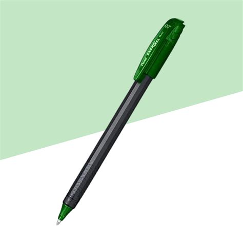 Pentel Ener Gel BK417 0.7 mm Gel Pen – Green (Pack of 1) – Topperskit LLP