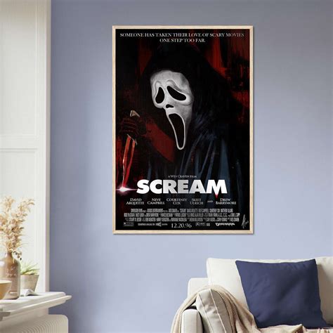 Scream Movie Poster, Horror Movie Poster, Film Poster, Full-Size Poster ...