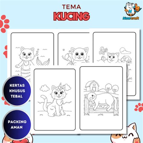 Jual Nuwcraft KERTAS MEWARNAI / COLORING / KERTAS GAMBAR / MEWARNAI ...