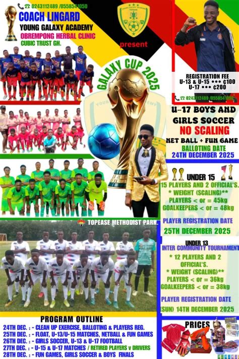 2025 Galaxy Cup and Fun Games, Asamankese Township, Oyoko, 24 December ...