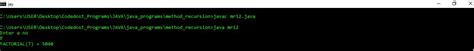 Image result for Factorial Recursion Java
