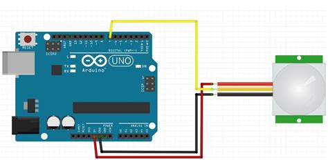 Image result for PIR Sensor Interfacing with Arduino