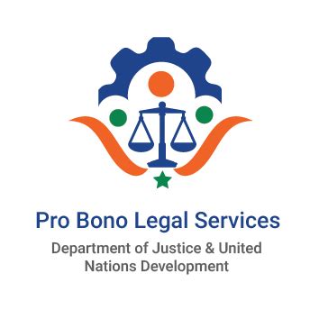 Logo Design Contest for Pro Bono Legal Services initiative, Department ...