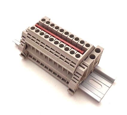 Dinkle Solar Combiner DK4N 10 Gang Box Connector DIN Rail Terminal ...