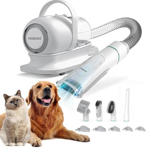 neabot Neakasa P1 Pro Pet Grooming Kit & Vacuum Suction 99% Pet Hair ...