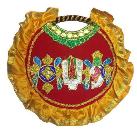 Aalavattam or Velvet Visiri Thenkalai Thirumankappu – Sri Prarthana