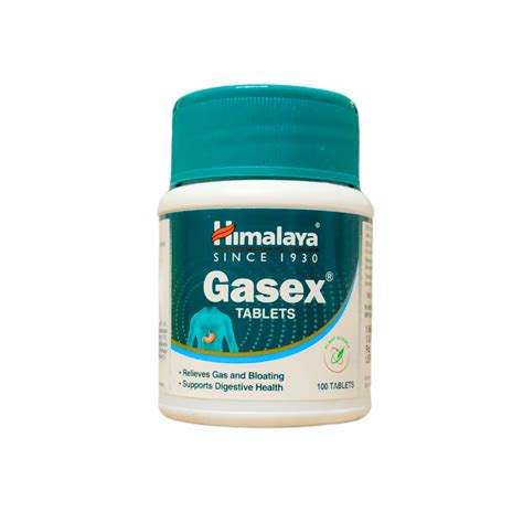 Buy Himalaya Gasex Tablets 100Tablets Online - Ayush Care