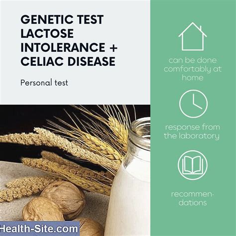 Lactose intolerance+ Celiac Disease genetic test (at home) - Loodus BioSpa