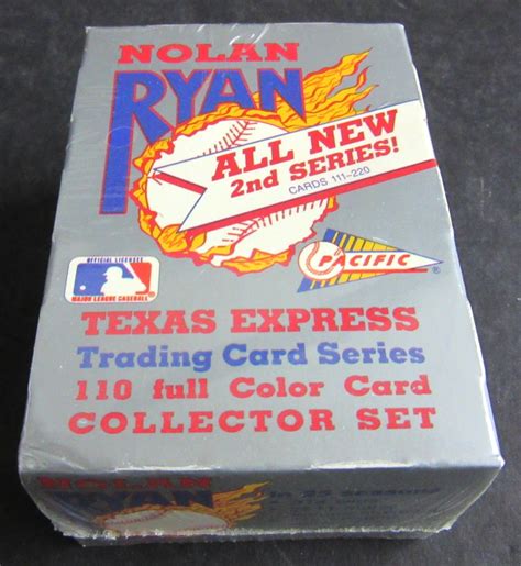 1991 Pacific Baseball Nolan Ryan Series 2 Factory Set – Baseball Card ...