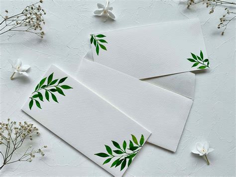 Ivy - Money Envelopes with Notecards (Set of 5) – The Artsychoke