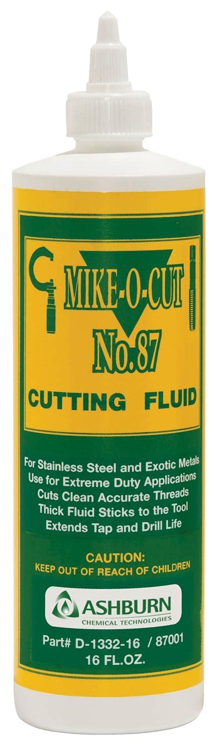 Ashburn Mike-O-Cut 87 Tapping & Drilling Fluid, 16 ounces : Amazon.in ...