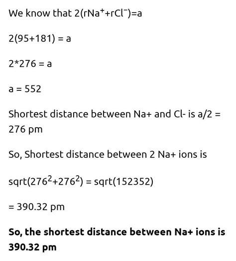 =95 pm and cr 181 pm in nacl (rock salt) structure. what is the ...