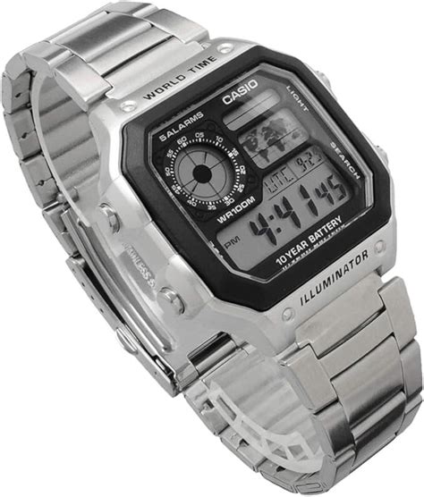 Casio AE-1200WH Series Men World Time Quartz Digital India | Ubuy
