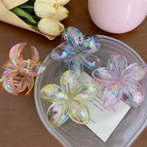 Pinteresty Flower Hair Claws – Personalix Store