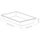 UPPDATERA utensil tray, white, 20x50 cm (77/8x191/2") - IKEA