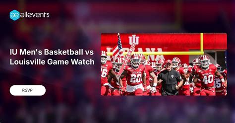 IU Mens Basketball vs Louisville Game Watch, 850 N Walnut St ...