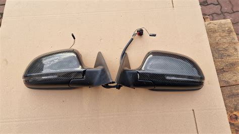 LUSTERKO LUSTERKA Audi A5 RS5 S5 Carbon 14+2 pin ASYSTENT KOMPLET ...