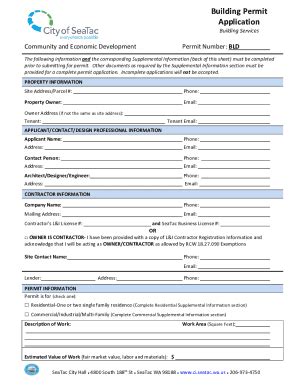 Fillable Online www.miamidade.govpermitslibrary1 PERMIT APPLICATION ...