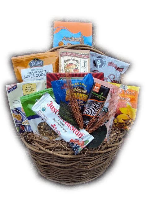 vegan food basket
