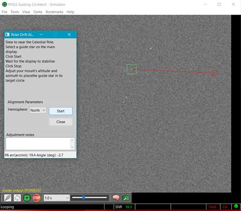 Image result for PhD2 Static Polar Alignment