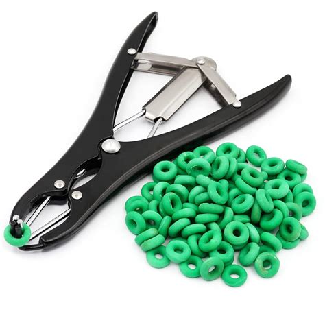 Balloon Expander Tool Pliers Opener with 100PCS Rubber Rings Filling ...