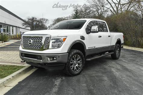 Used 2018 Nissan Titan XD Platinum Reserve 4X4 CrewCab Pickup Cummins Turbo-Diesel Highest Trim ...