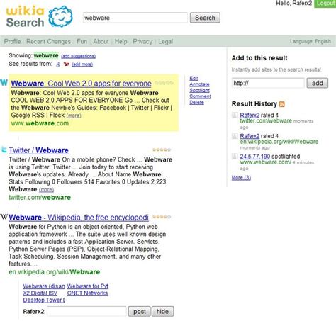 Image result for Wikia Search Public Data