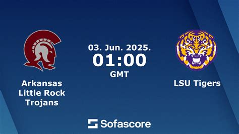 Arkansas Little Rock Trojans LSU Tigers live score, video stream and ...