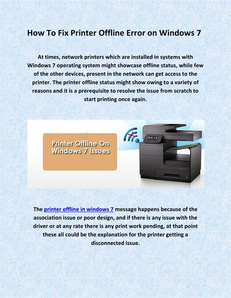 Image result for Fix Printer Problems Windows 1.0 Offline