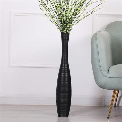 Amazon.com: Leewadee Decorative Tall Floor Vase for Living Room Decor ...