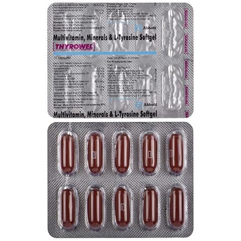 Thyrowel - Strip of 10 Capsules : Amazon.in: Health & Personal Care
