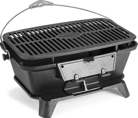 Amazon.com: IronMaster Hibachi Grill Outdoor - Small Portable Charcoal ...