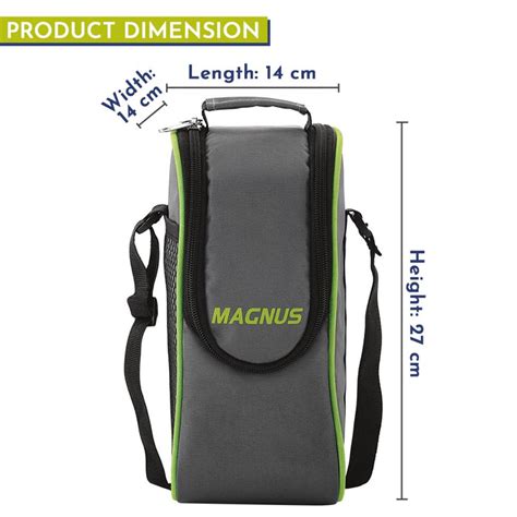 Buy Magnus Opal 4 Stainless Steel Lunchbox Set with Bag - Leak-Proof ...