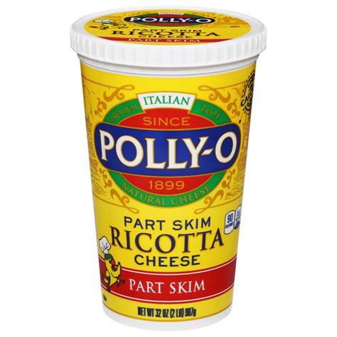 Polly-O Ricotta Cheese, Part Skim (32 oz) Delivery or Pickup Near Me ...