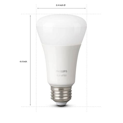 60-Watt Equivalent Soft White A19 Dimmable LED Smart India | Ubuy